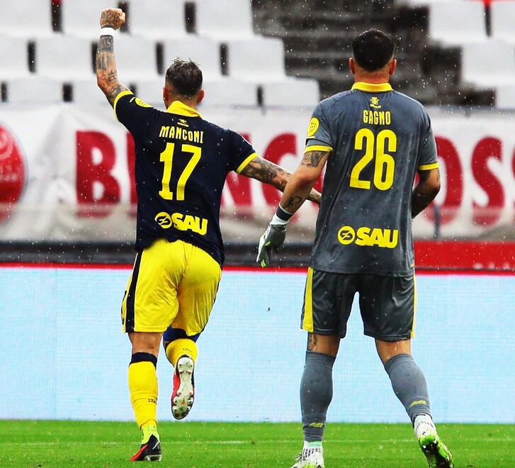 Il Modena si gone Manconi: un gol che mancava da oltre sei anni<br>

