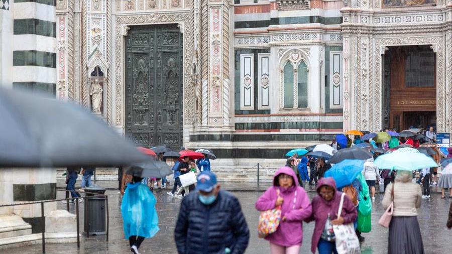 Maltempo, allerta arancione a Firenze per rischio temporali forti