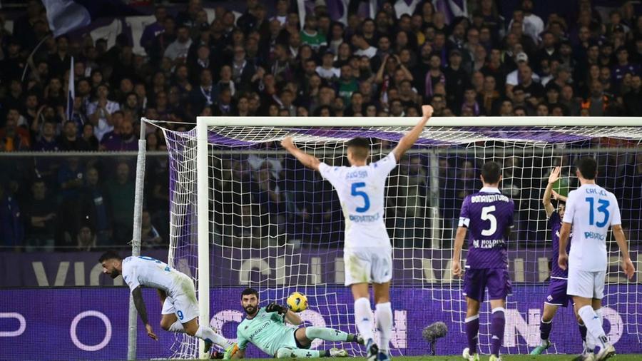 
	La rete dell'1-0 dell'Empoli siglata da Ciccio Caputo

