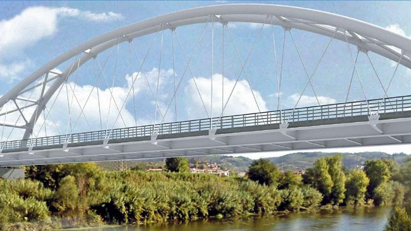 Empoli, nuovo ponte sull’Arno: tra due anni unite le due rive