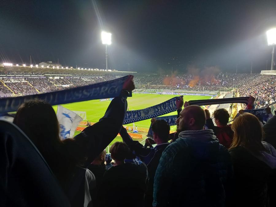 Empoli, la notte magica dei mille al Franchi, per una sera colorato di azzurro – Video