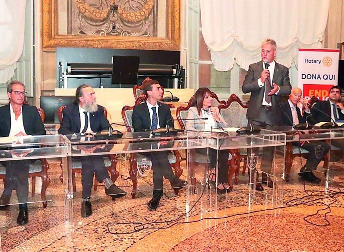 I tre Rotary pisani incontrano gli alunni per la campagna di prevenzione della polio