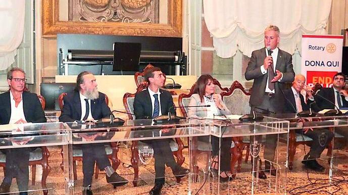 I tre Rotary pisani incontrano gli alunni per la campagna di prevenzione della polio