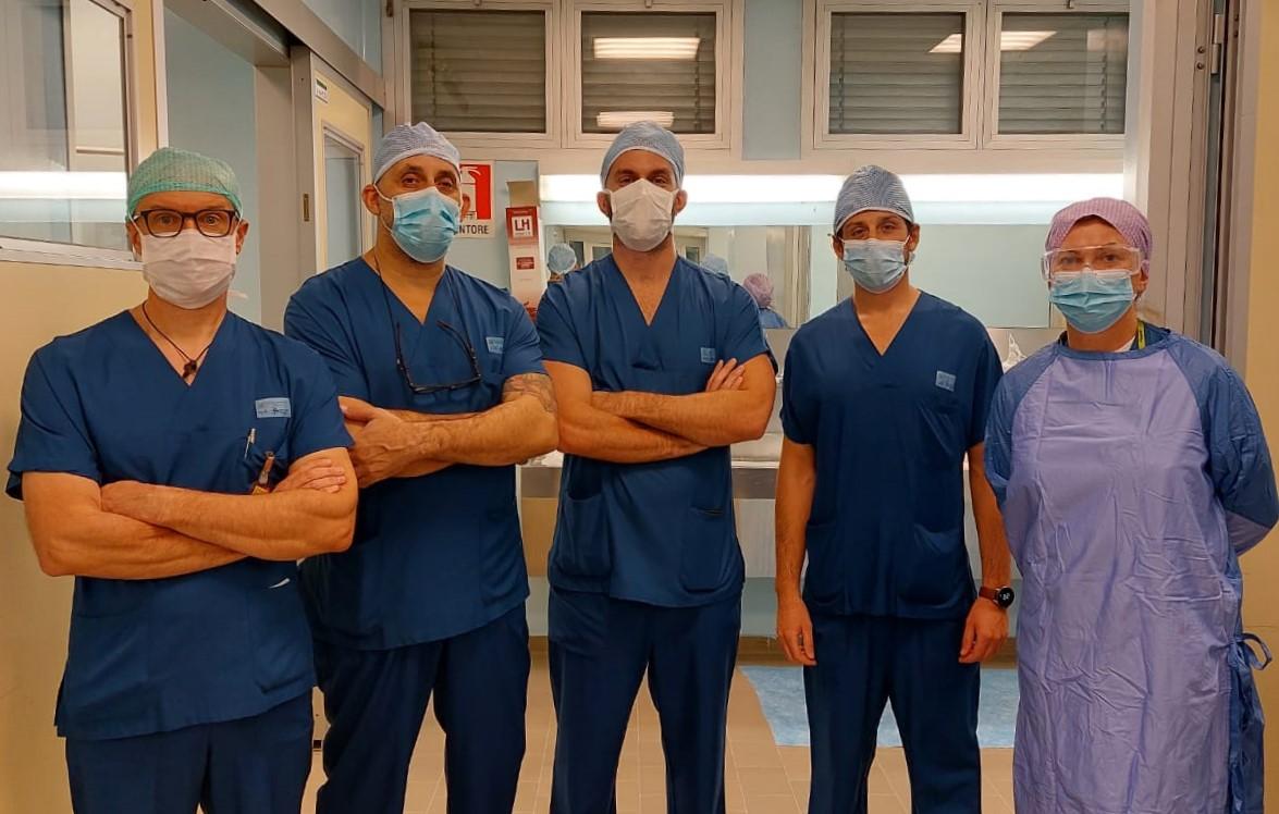 Il primo prelievo di cuore a Mirandola
