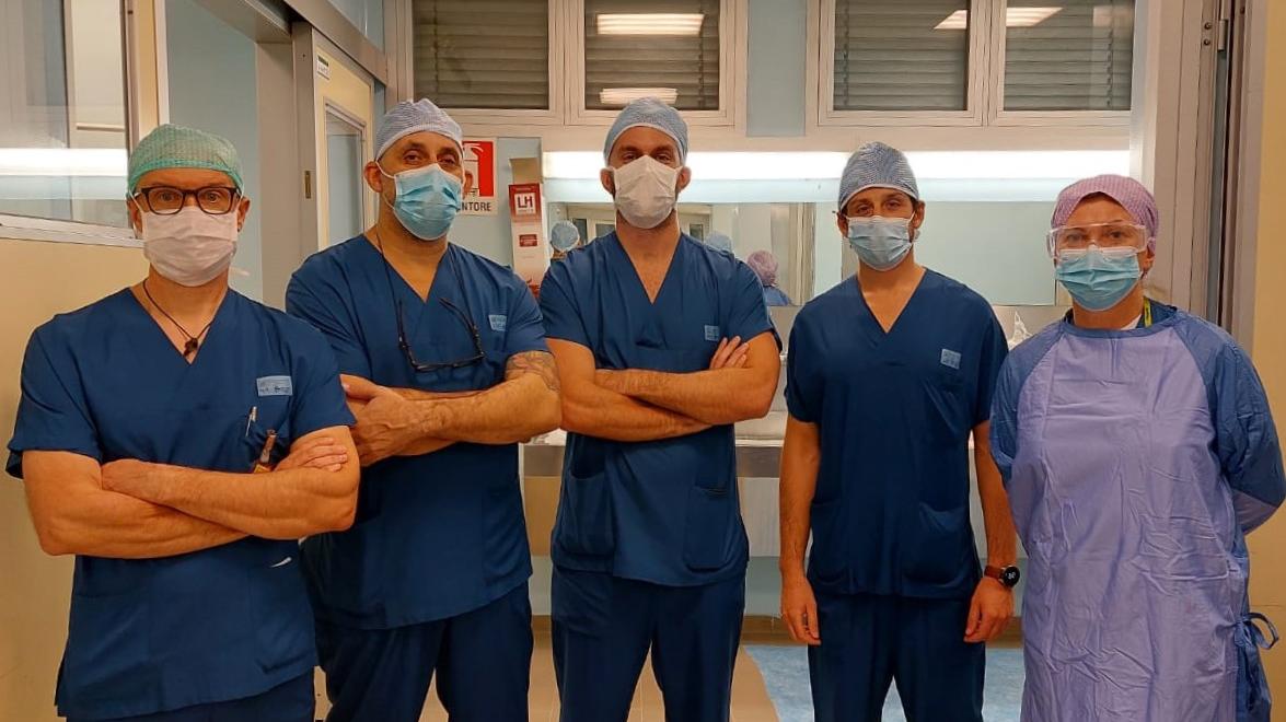 Il primo prelievo di cuore a Mirandola