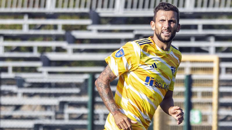 Bomber Francesco Marcheggiani: «Finalmente mi sono sbloccato»<br>
