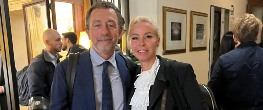 
	Gli avvocati Gian Domenico Caiazza e Maria Concetta Gugliotta

