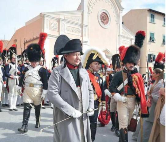 
	Una rievocazione dello sbarco di Napoleone filo conduttore storico tra Corsica ed Elba

