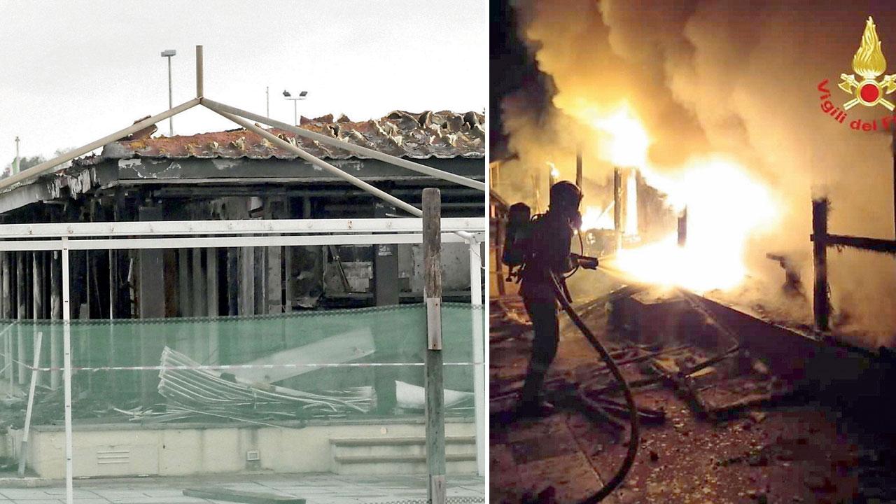 Torre del Lago, bagno semidistrutto dall’incendio. I titolari: «Siamo sotto choc». Il bilancio dei danni e le ipotesi sulle cause