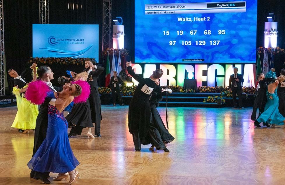 Rumba, tango e valzer: big di tutto il mondo in gara sul parquet