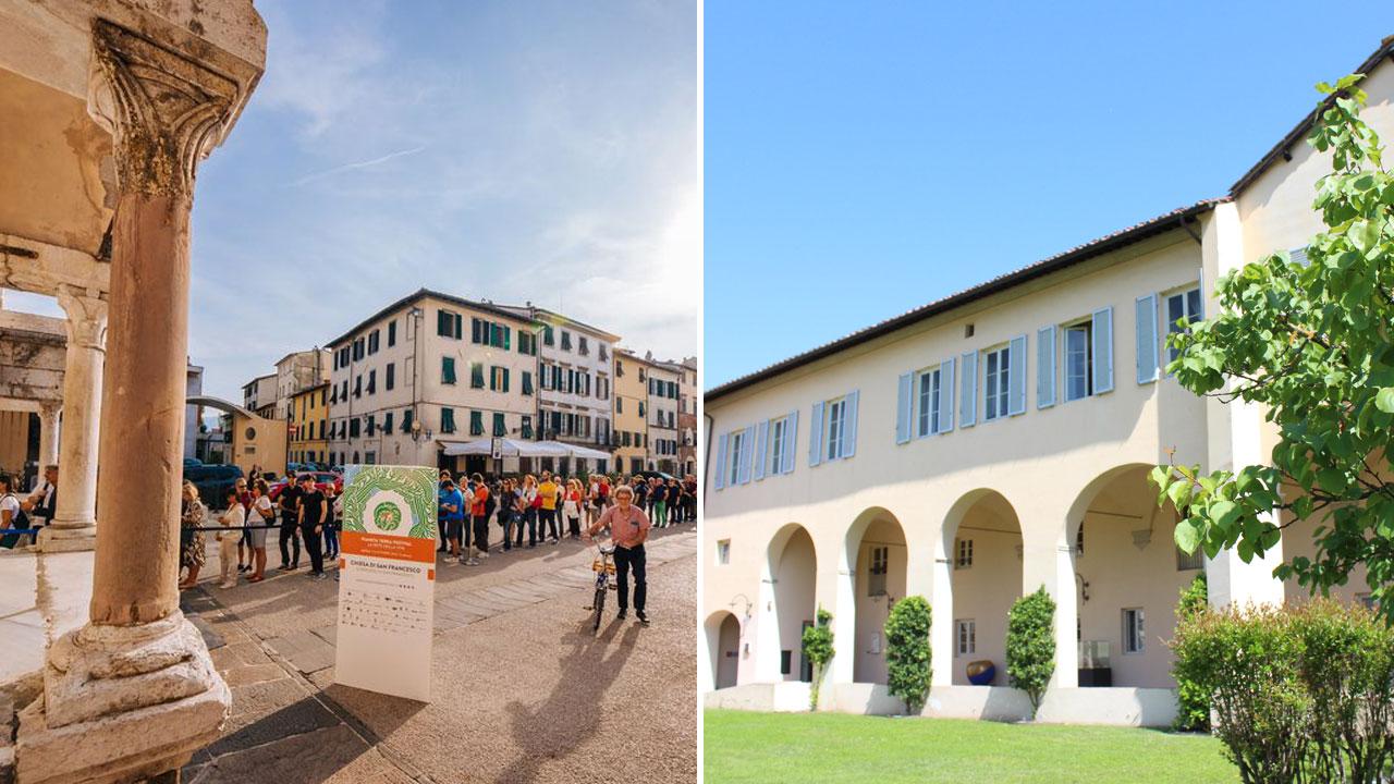 Le code per il Pianeta Terra Festival e la sede della Fondazione Cassa di Risparmio di Lucca