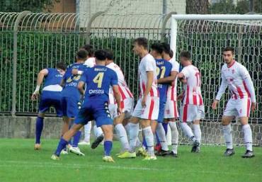 
	Una immagine della gara tra Prato e Forl&igrave; (Foto Alfiero Zacchei)


