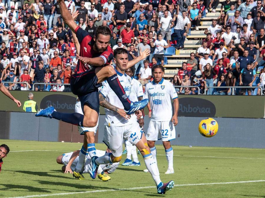 
	La rete del 4-3 di Leo Pavoletti (foto Mario Rosas)


