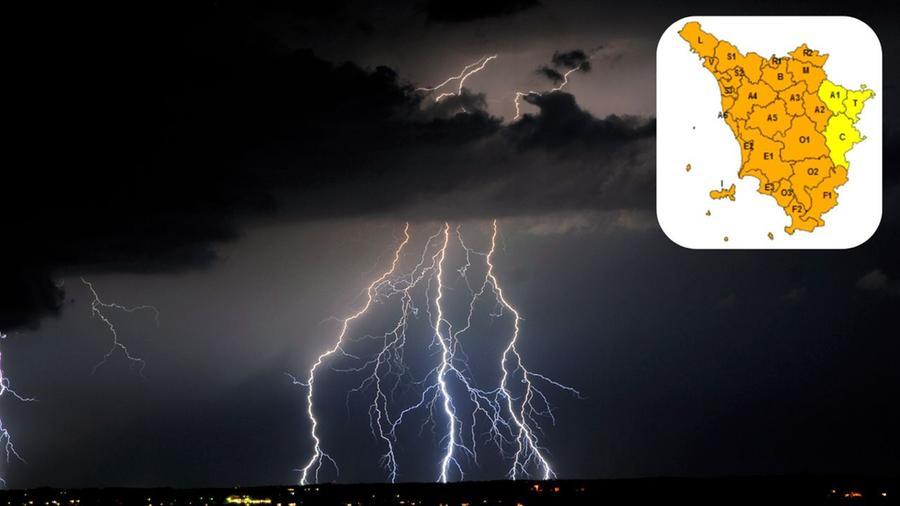 Maltempo in Toscana, nuova allerta arancione. L’appello del presidente Giani: «Quadro critico, massima attenzione». Le zone più a rischio