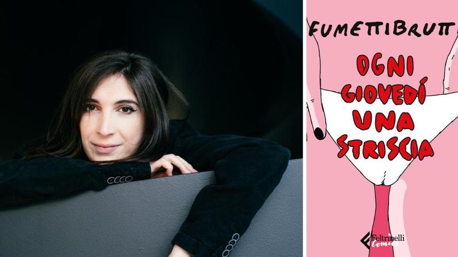 Josephine Yole Signorelli e la coperttina del libro pubblicato nel 2022