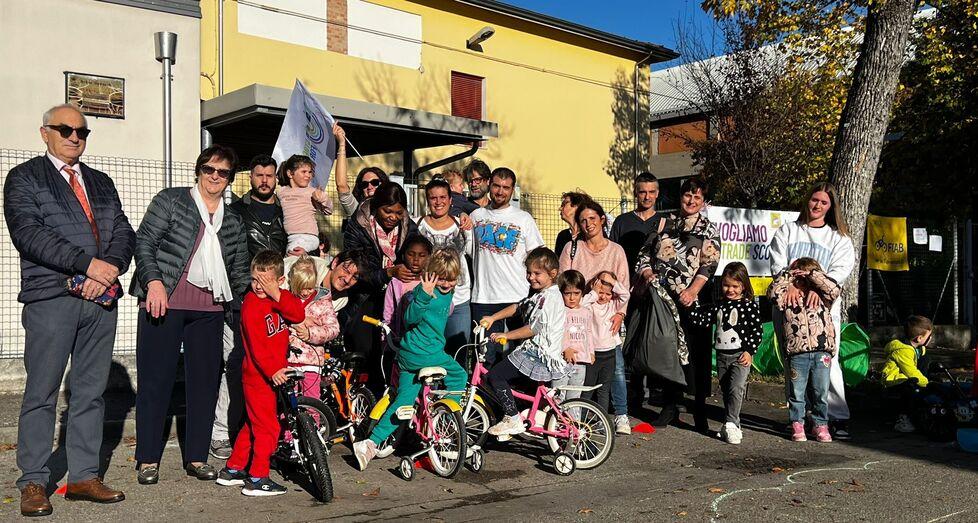 Modena. Niente smog né pericoli: ecco la strada scolastica a misura di bambino<br type="_moz" />
