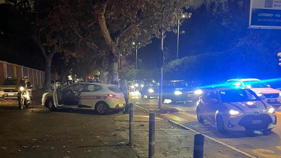 Livorno, in fuga con lo scooter senza targa: inseguiti e presi dalla municipale
