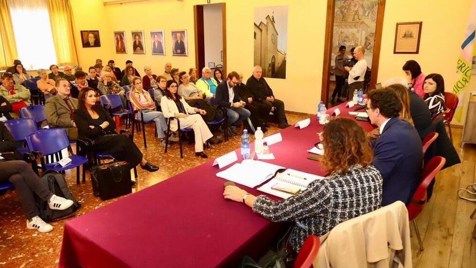 Nella foto un momento del convegno organizzato negli spazi della Misericordia