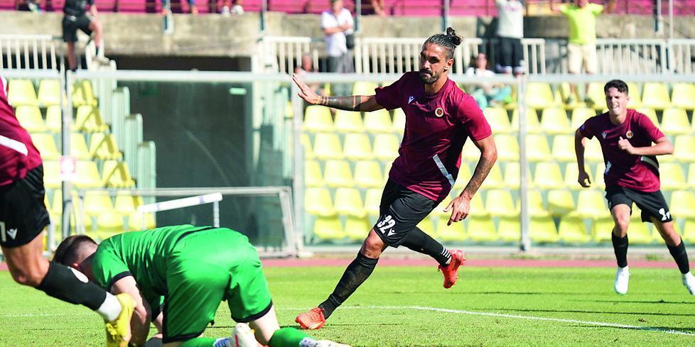 Sacha Cori, il puntero amaranto domenica rimasto fuori (Silvi)