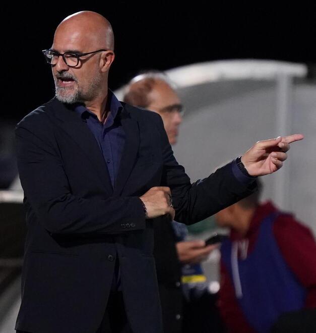 Il tecnico granata Max Canzi (foto Silvi)