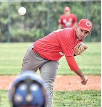 
	Il lanciatore Mattia Sireus (foto Agenzia Bf)

