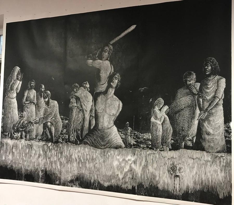 
	La xilografia realizzata da Giovanni Dettori

