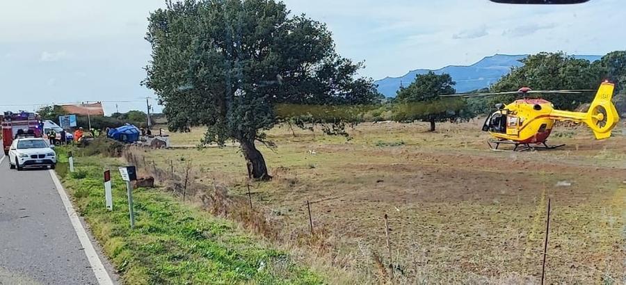 Incidente stradale sulla 129 bis, grave l’ex sindaco di Suni