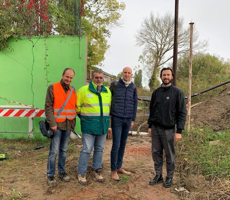 Ferrara, acqua per il Petrolchimico: inaugurata la nuova condotta