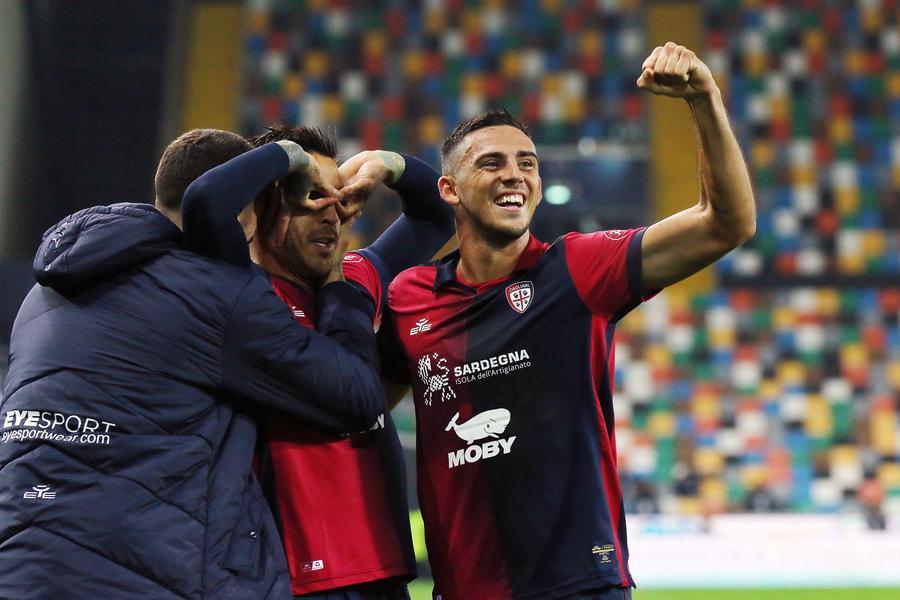 Coppa Italia, il Cagliari batte l’Udinese ai supplementari e vola agli ottavi di finale