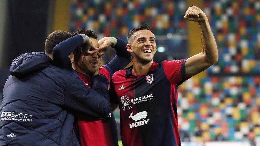 Coppa Italia, il Cagliari batte l’Udinese ai supplementari e vola agli ottavi di finale