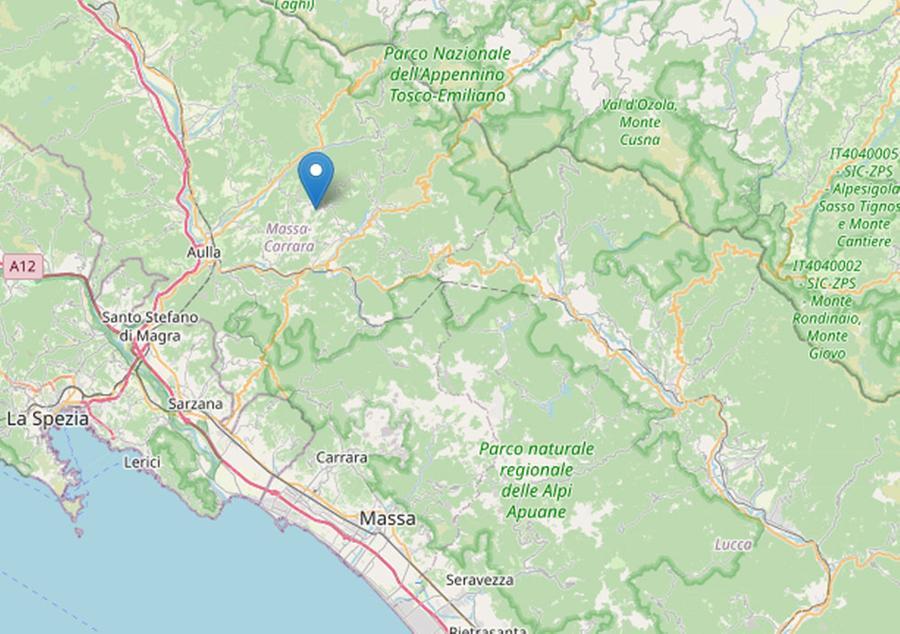 Terremoto in Toscana, scossa a Licciana Nardi: magnitudo 3.0