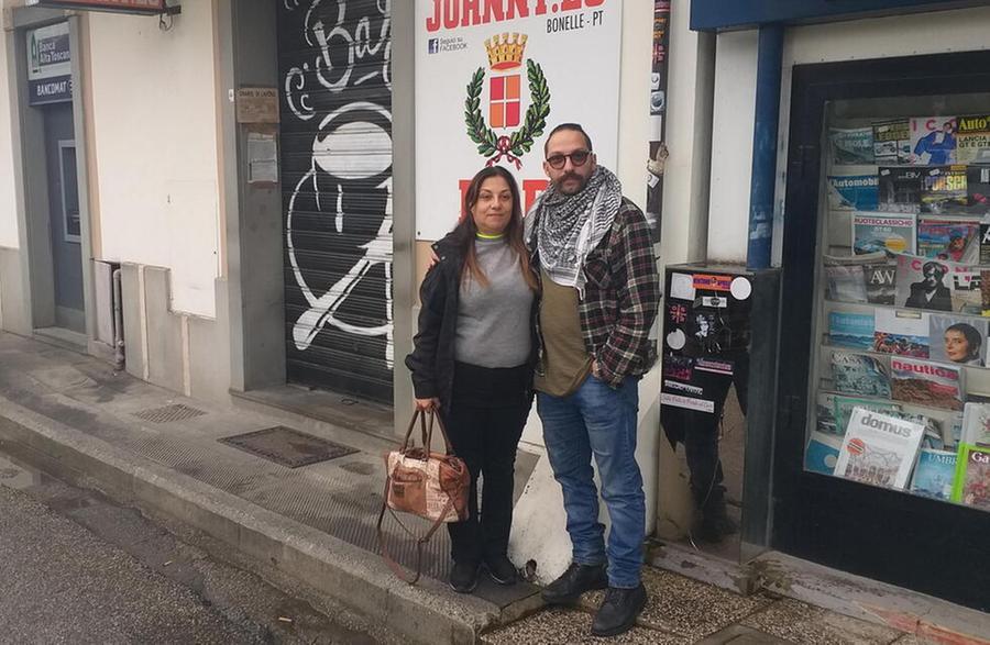 
	Giusy Bruno e il figlio

