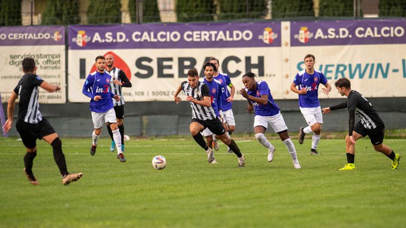 
	Una immagine della gara giocata tra Certaldo e Fanfulla (Tommaso Nesi Foto)

