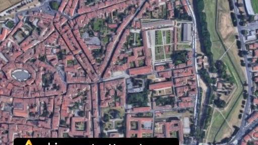 Lucca, tratto delle mura chiuso per il forte vento