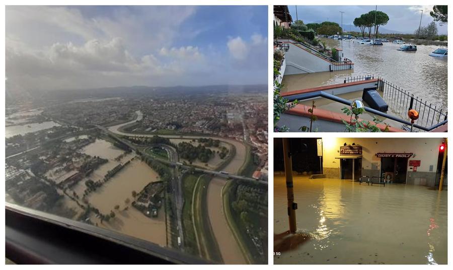 Maltempo in Toscana, Campi Bisenzio in ginocchio: in corso l’evacuazione della popolazione. “Per la Piana è peggio dell’alluvione del ‘66”