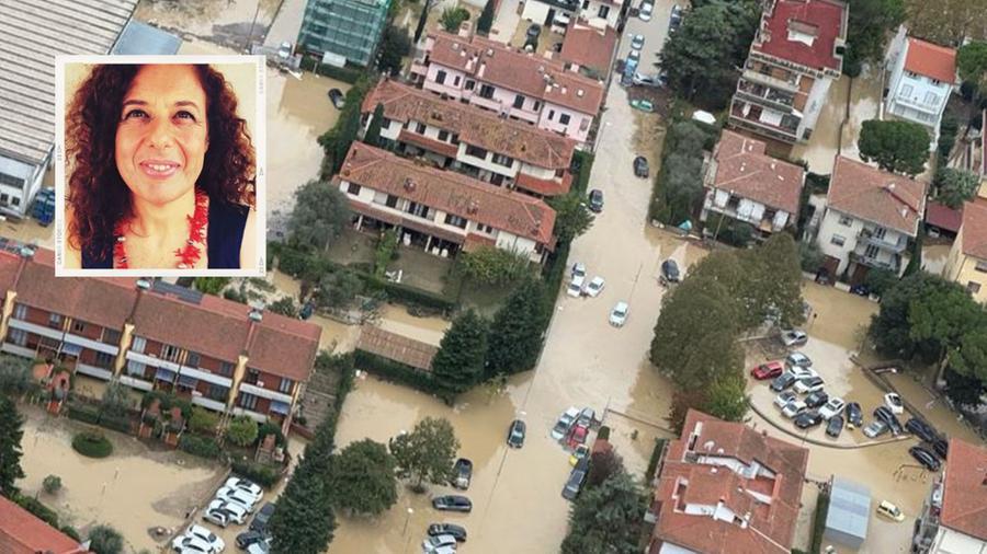 
	La situazione a Campi Bisenzio e nel riquadro la professoressa Pappalardo

