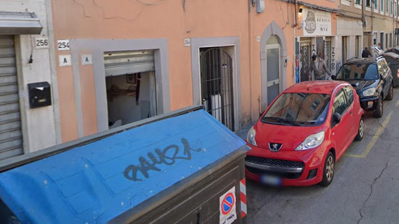 Il punto esatto dove è avvenuta l'aggressione