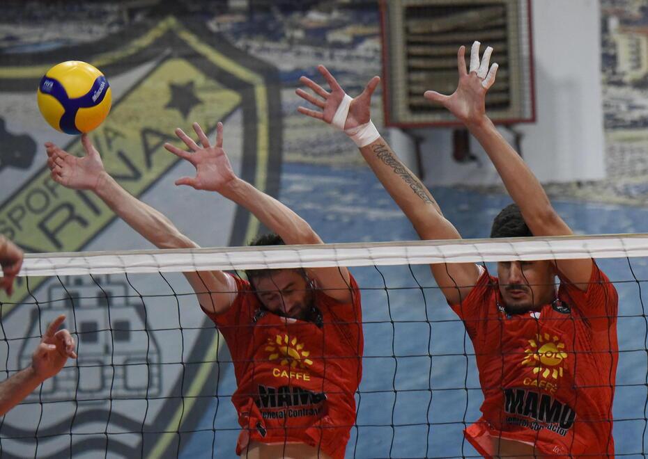 Un’azione della squadra di coach Fabrizio  Rolando (foto Agenzia Bf)