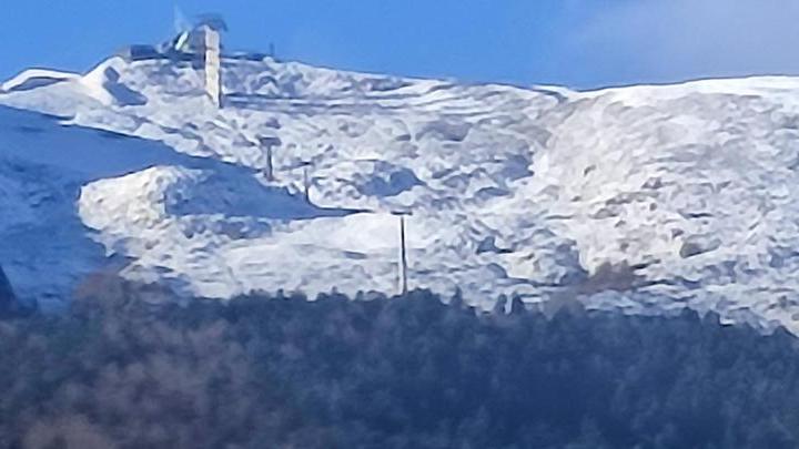 Abetone, ecco la prima neve della stagione: quando si potrà sciare?