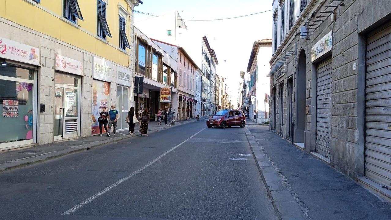 Corso Amedeo, dove è avvenuta l'aggressione (foto Daniele Stefanini/Silvi)
