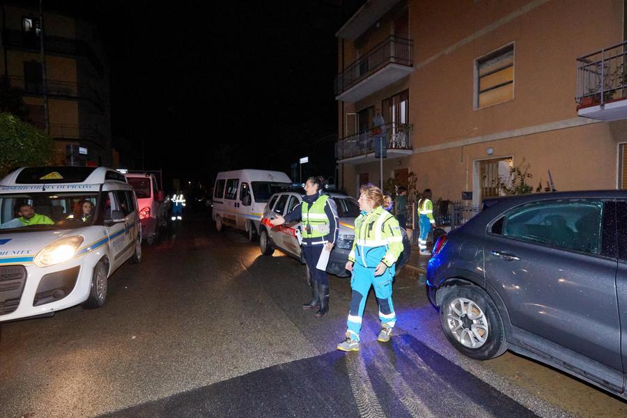 
	Evacuazioni a Montemurlo (foto Yuri Autovino)

