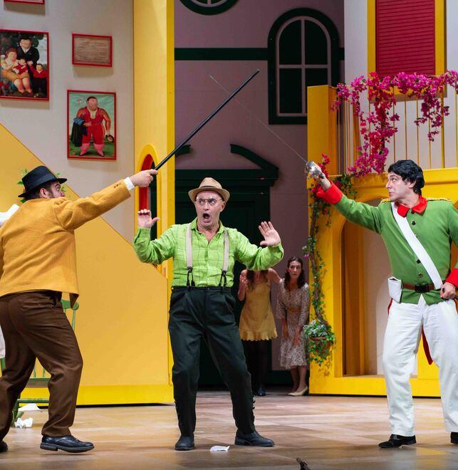 Comunale: Rossini incontra Botero “Barbiere di Siviglia” dai colori decisi