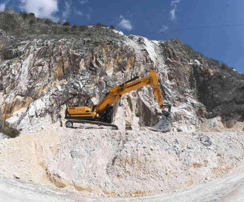Carrara, produzione in calo alle cave. Giancarlo Tonini: «Ci preoccupa ma resto fiducioso»<br>
