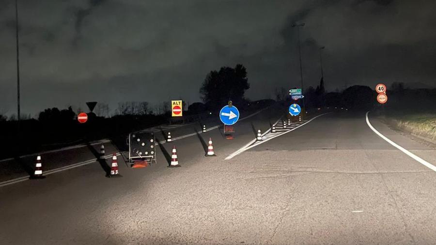 
	Il tratto della Fi-Pi-Li&nbsp; ancora chiuso

