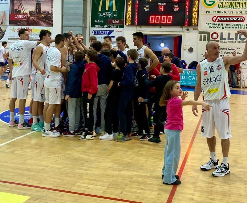 Cecina, riscatto immediato. L’Olimpia Legnaia va ko<br>
