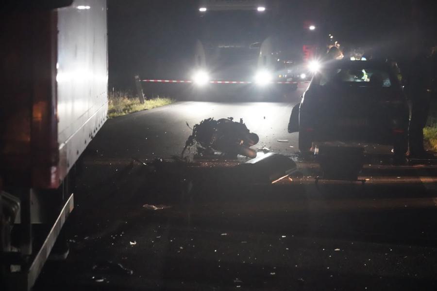 Il luogo dell'incidente sull'Arnaccio (foto Silvi)