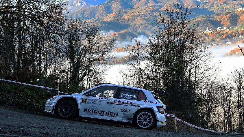Rudy Michelini al rally del Ciocchetto