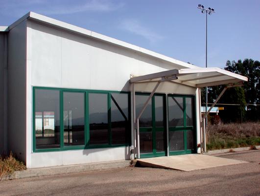 
	L'aerostazione dell'aeroporto di Fenosu

