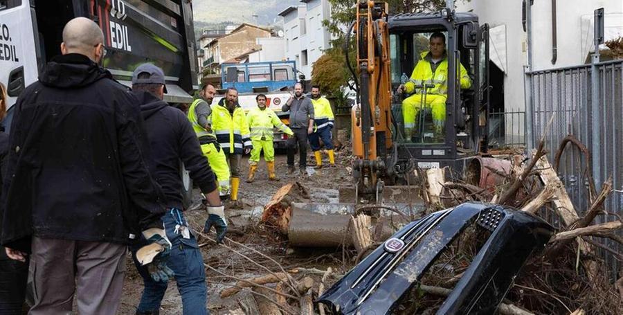 I danni provocati dall’alluvione del 2 novembre (foto Sestini)