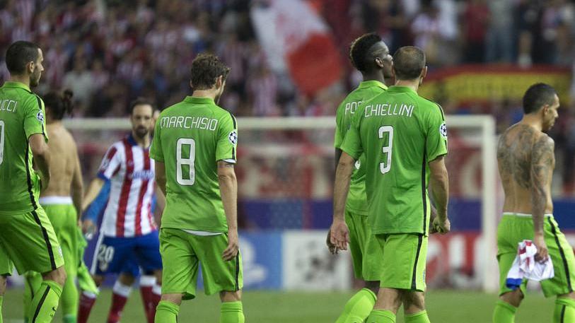 Atletico cinico, Juve verde di rabbia